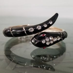 Cookie Lee Snake Hinge Bracelet